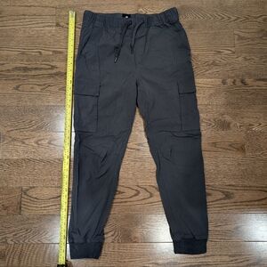 H&M Dark Gray Cargo Jogger Pants